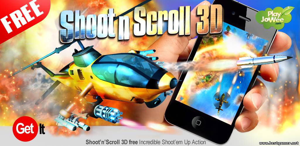 Shoot&#39;n&#39;Scroll 3D free arcade / Стреляй и Взрывай 3D (PlayJoWee)