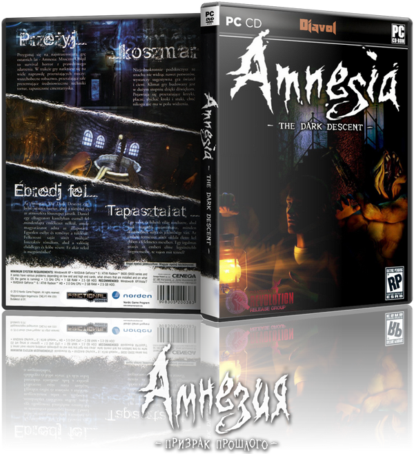 Amnesia The Dark Descent +DLC &quot;Justine&quot; (v.1.2.1) (2010) [RePack] (от R.G. REVOLUTiON) от 29.04.13