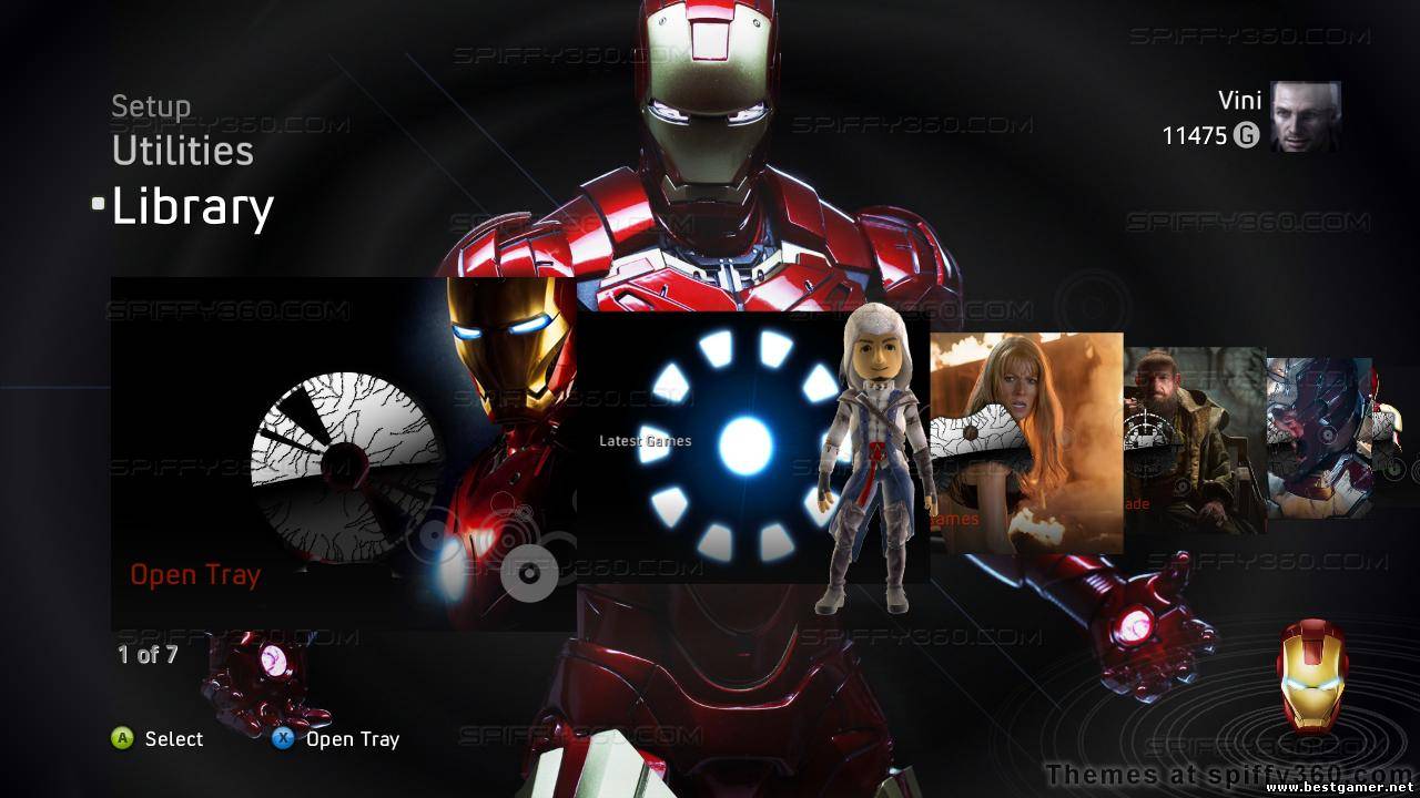 New theme added: &quot;Iron Man&quot; for Freestyle(Dashboard: 3.0.735)