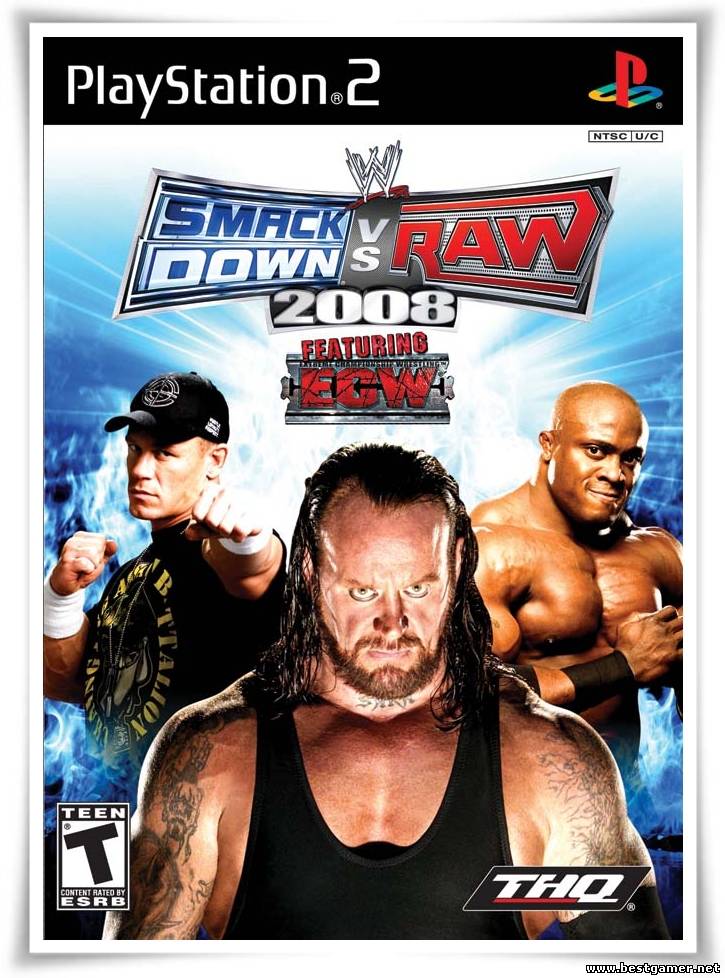 [PS2] WWE SmackDown vs. Raw 2008 [ENG&#124;NTSC]