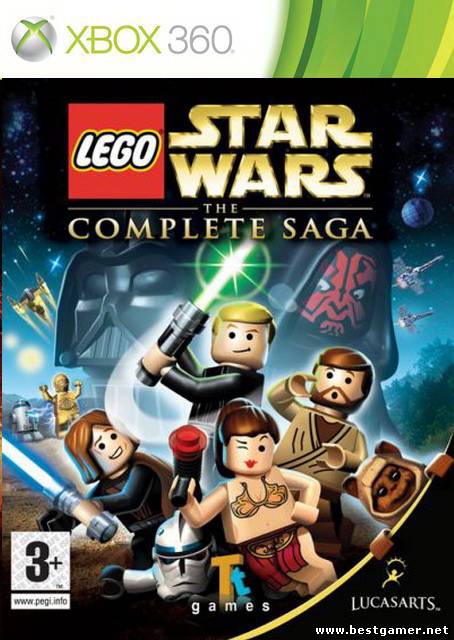 Lego Star Wars: The Complete Saga [XBOX360] [Region Free] [Rus] (2008)