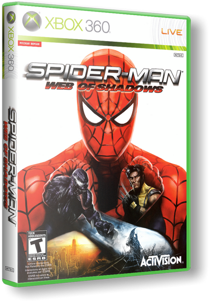 [XBOX360] Spider-Man: Web of Shadows [Region Free][RUS]+dlc