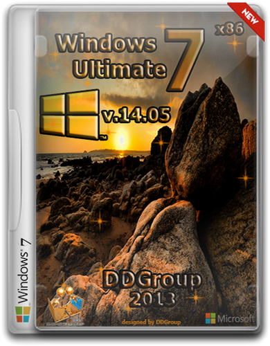 Windows 7 Ultimate SP1 x86 [v.14.05] by DDGroup (2013) Русский