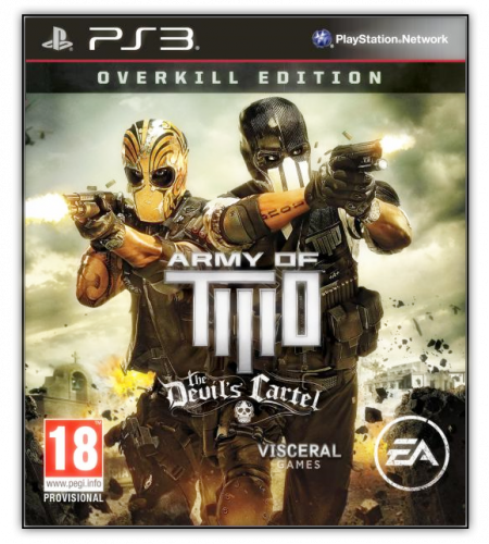 [PS3] Army of Two : The Devil&#39;s Cartelt [ENG] [Repack] [2хDVD5]