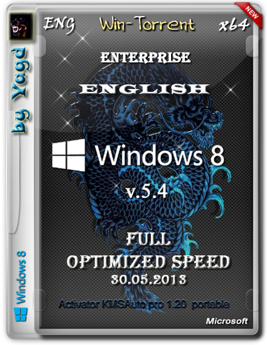 Windows 8 Enterprise Full by Yagd Optimized Speed v.5.4 (x64) [30.05.2013] [Eng]