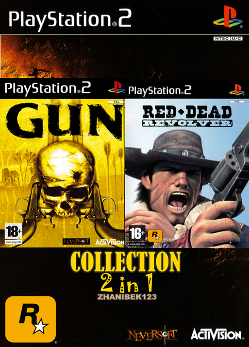 [PS2][2 in 1] GUN [ENG&#124;PAL] & Red Dead Revolver [ENG&#124;NTSC]