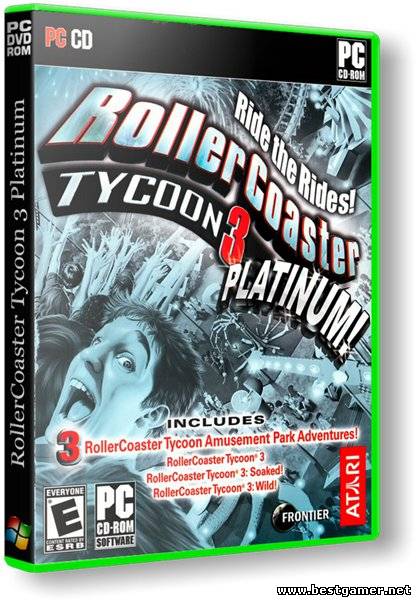 RollerСoaster Tycoon 3 Platinum (2007) PC &#124; Лицензия