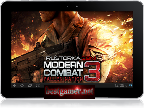 [Android] Modern Combat 3: Fallen Nation 1.1.3 [Экшен, Любое, RUS]
