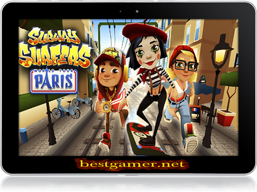 [Android] Subway Surfers. World Tour Paris (v1.12.1) [Arcade, Runner; Eng]