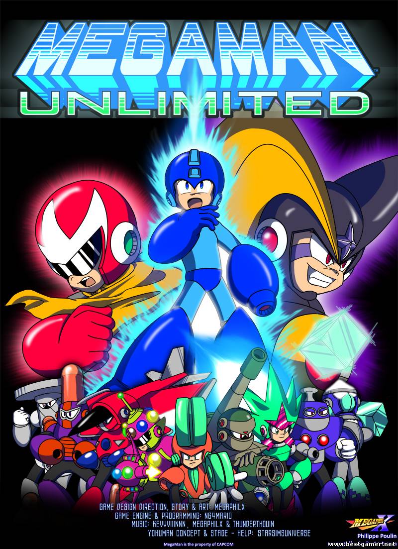 MegaMan Unlimited (Philippe Poulin and Co.) (ENG) [L]