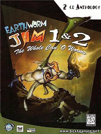 Earthworm Jim: The Whole Can O&#39; Worms - Дилогия (1996/Eng)