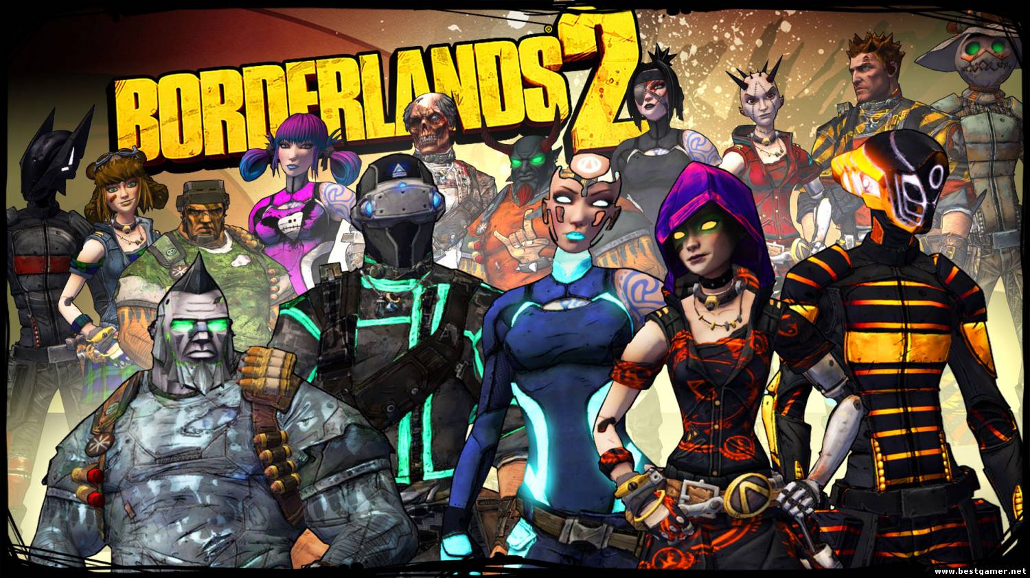 Borderlands 2 v1.8.0 + DLCs + skins (Eng/Spa) (online/offline)