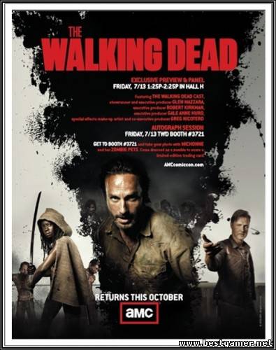 Ходячие мертвецы / The Walking Dead (Сезон 04) HDTVRip-AVC] [Dub] [Трейлер]