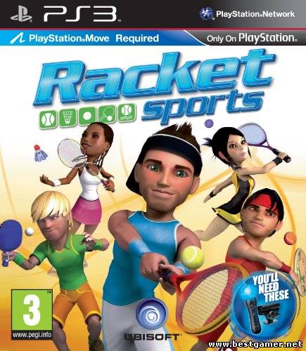 [PS3] Racquet Sports [ENG] [Repack] [1xDVD]