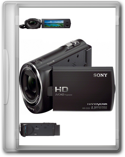 Визуальный  обзор видеокамеры-Sony HDR CX220E(FUll HD)