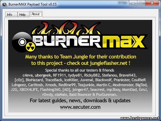 BurnerMAX v0.15 - запись XGD3 на 100% любым приводом