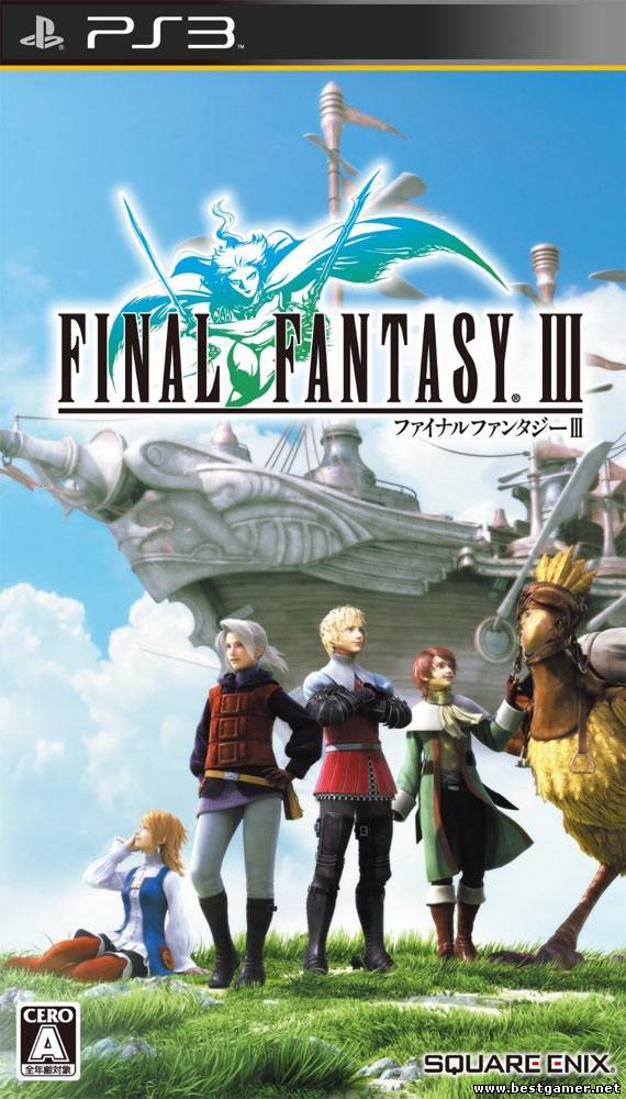 FINAL FANTASY III (2012) [PSP-PS3][FULL][RUS]