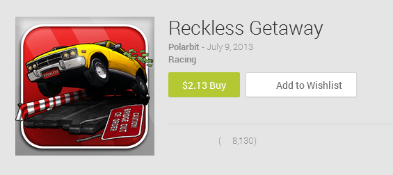 Reckless Getaway v1.0.6 APK + OBB (For Android)