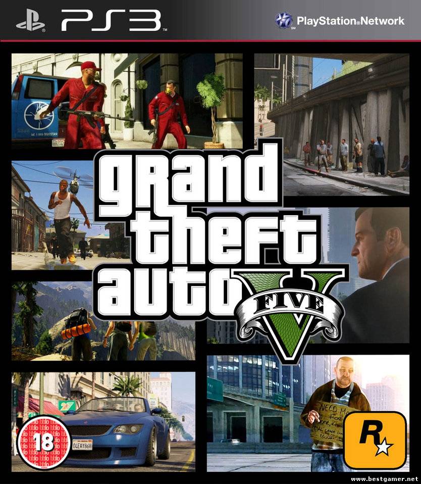 Grand Theft Auto V (2013) [FULL][RUS]CFW 4.46