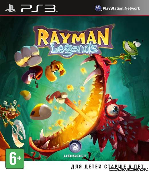 [PS3] Rayman Legends [PAL] [RUS&#92;ENG] [Repack] [1хDVD5]