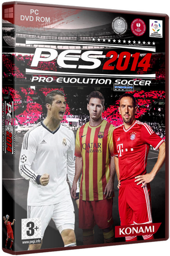 Pro Evolution Soccer 2014 (2013) + PESEdit [RUS][ENG] [RePack] от -R.G. Virtus