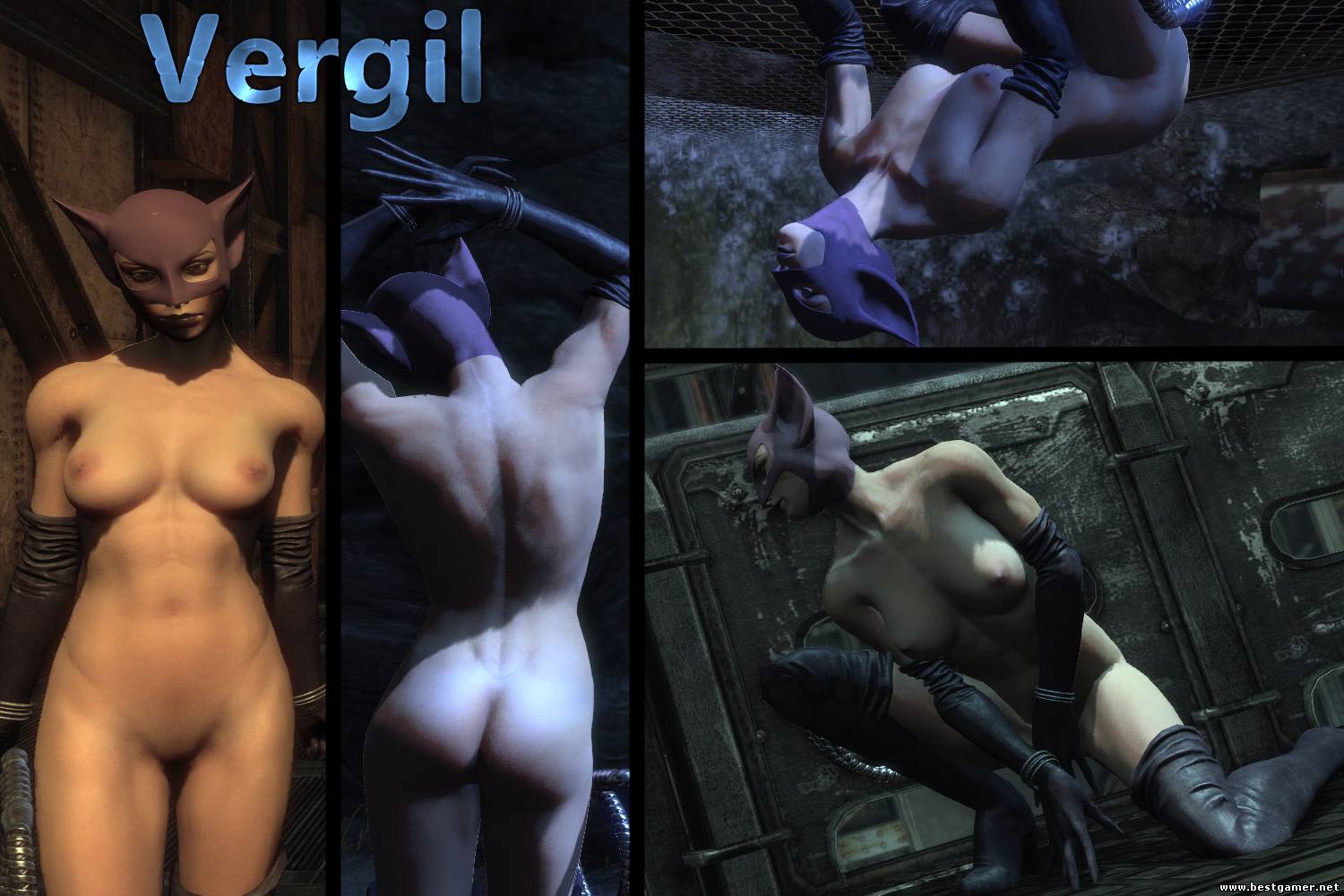 Batman Arkham City &quot;Catwoman Halloween Nude&quot;