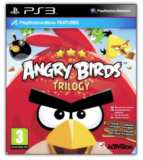 Angry Birds Trilogy [MOVE] [PAL] [ENG] [Repack] [1хDVD5]