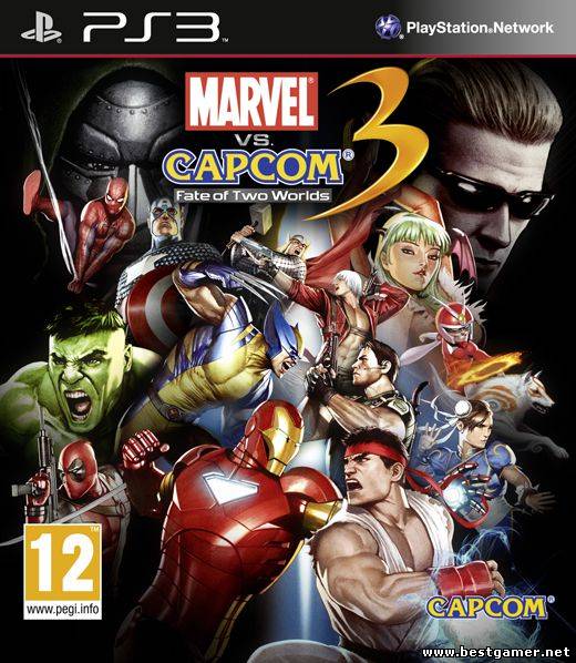 Marvel vs. Capcom 3: Fate of Two Worlds [FULL][ENG]работает на 3.55 KMEAW