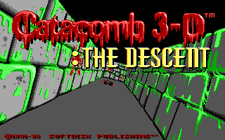 Catacomb 3-D [1991, Action (Shooter) / 3D / 1st Person]