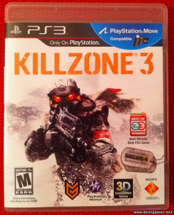 Killzone 3 (2011) [PS Move][EUR][MULTi20][RUS][RUSSOUND][RePacK]