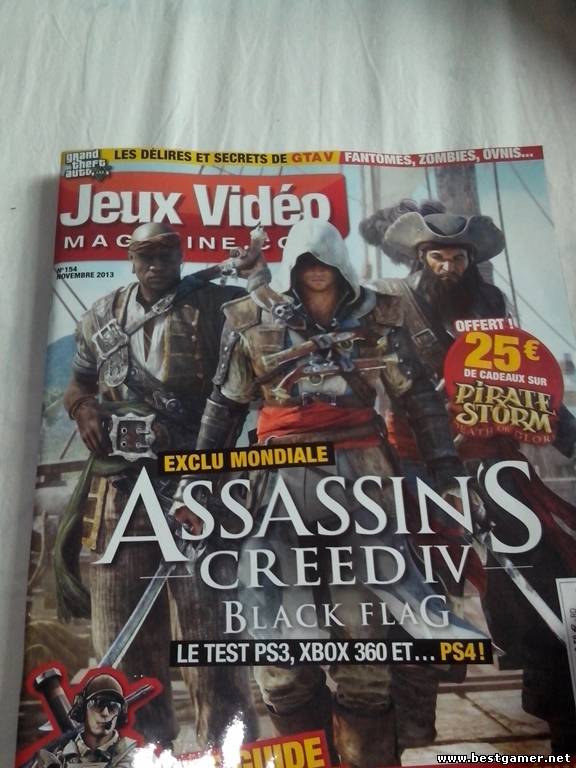 Первое ревью игры Assassin’s Creed IV: Black Flag от Jeux Video