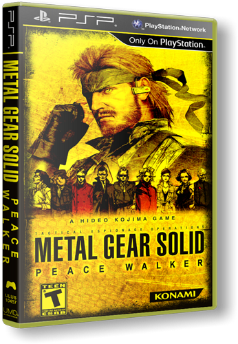 [PSP] Metal Gear Solid: Peace Walker [2010, Shooter]