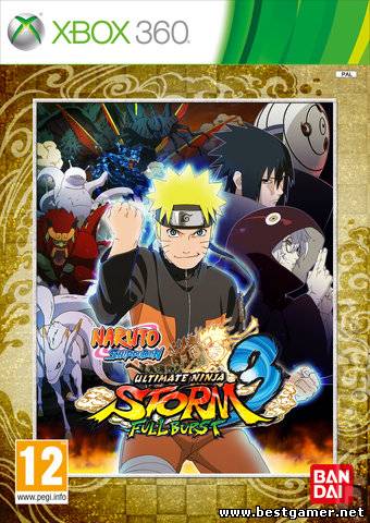 Naruto Shippuden Ultimate Ninja Storm 3 Full Burst [NTSC/ENG] (XGD3) (LT+ 3.0)