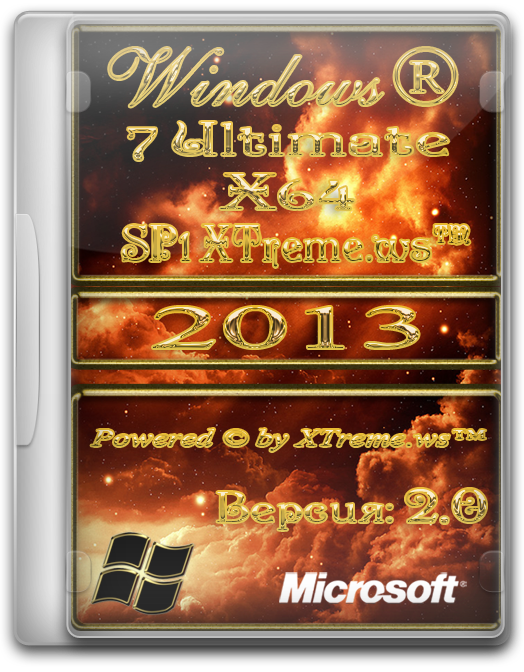 Windows 7 Ultimate SP1 XTreme.ws™ v.2.0 (x64) [2013, RUS]