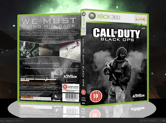 Call of Duty Black Ops [PAL] [RUSSOUND] [13146] Прошивка: LT+