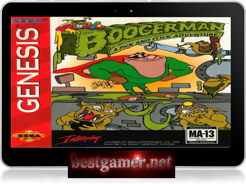 Sega Mega Drive (SMD)Ром-Boogerman: A Pick and Flick Adventure (rus)