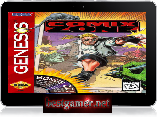 Sega Mega Drive (SMD)Ром-Comix Zone (rus)