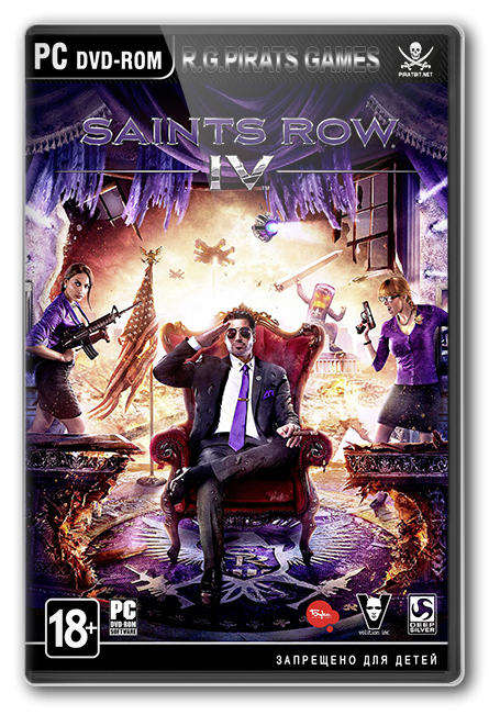 Saints Row IV + 20 DLC (v.1.0.6.1)Цифровая Лицензия [Steam-Rip]