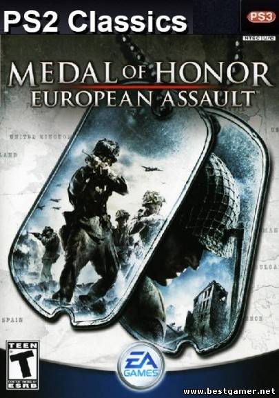 Medal of Honor: European Assault [NTSC][RUS] [PS2 Classics] [4.30+]