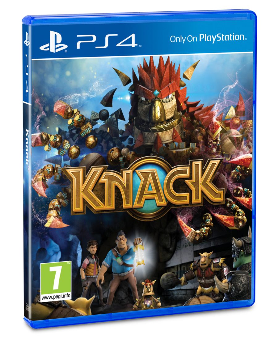 Обзор игры Knack-размер не имеет значения)