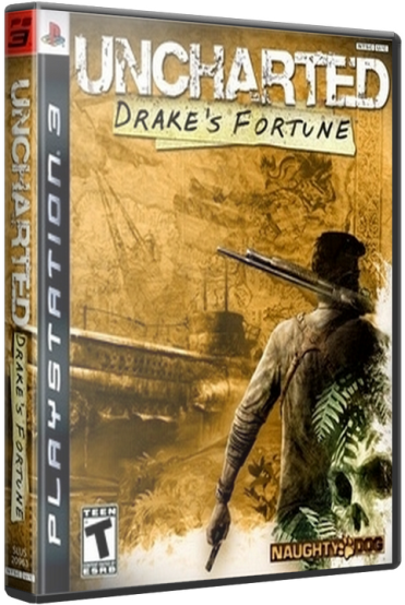 [PS3]Uncharted: Drake&#39;s Fortune [EUR/Multi16/RUS] [Образ для Cobra ODE / E3 ODE PRO / 3Key][ISO]