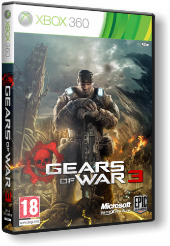 Gears of War 3 (2011) [Region Free][RUS][XGD3][LT+ 2.0][L] + дополнение обновляется через лайф