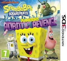 (Nintendo 3DS) SpongeBob SquarePants: Plankton&#39;s Robotic Revenge от (BESTiaryofconsolGAMERs)