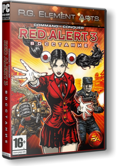 Command and Conquer Red Alert 3 Uprising(от R.G. Bestgamer.net) [L-Steam Rip]