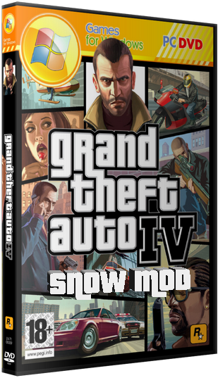 [Mod] Grand Theft Auto IV: Snow Mod v2 (RU/EN)