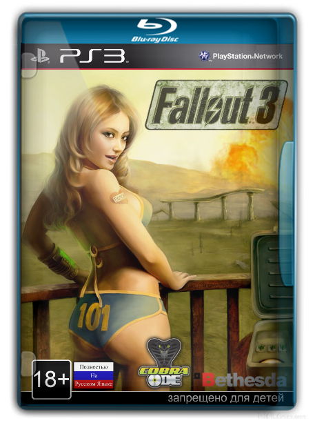 Fallout 3  [FULL] [EUR] [RUSSOUND] [3.41+] [COBRA ODE]