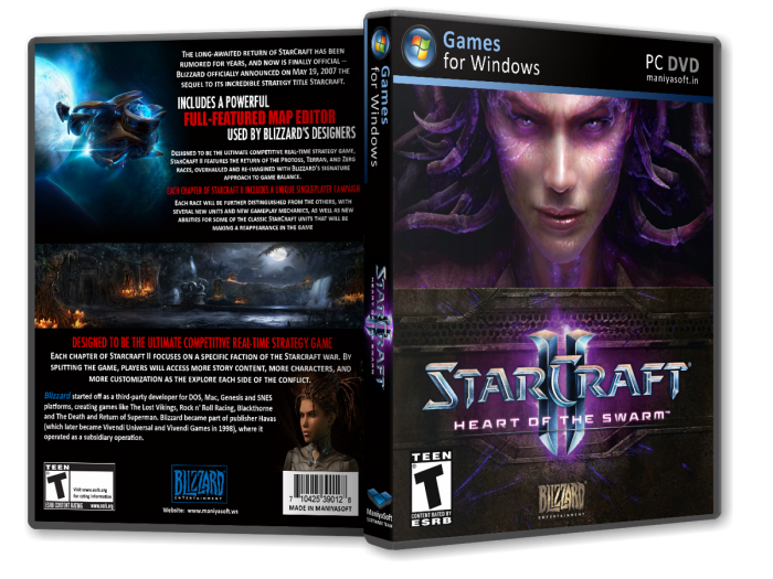 StarCraft II Heart of the Swarm v. 2.0.9.26147+StarFriend 1.52(RUS) [P]