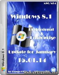Windows 8.1 Professional / Enterprise (x86/x64) Update for January  (2014) Русский