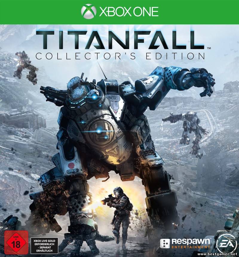 Бокс-арт коллекционки  Titanfall