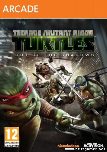 [XBOX360] Teenage Mutant Ninja Turtles: Out of the Shadows [RUS] [Freeboot]